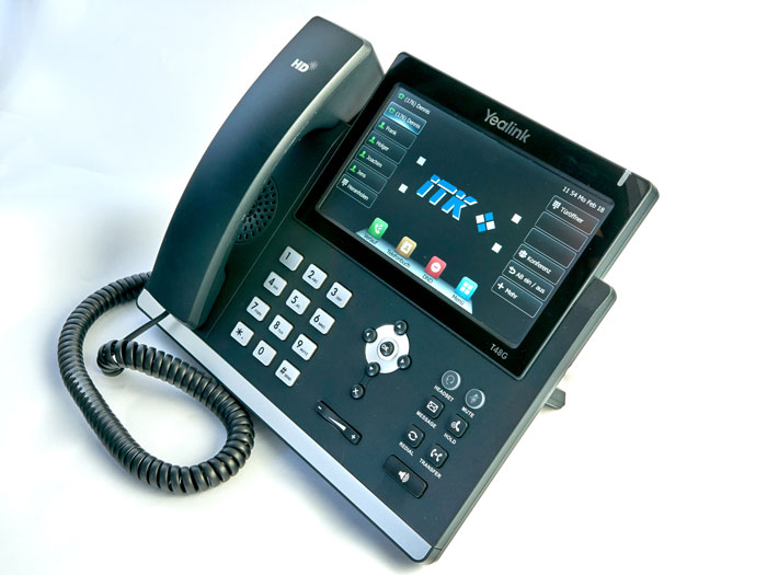 ITK Telefonsystem mit Bildschirm